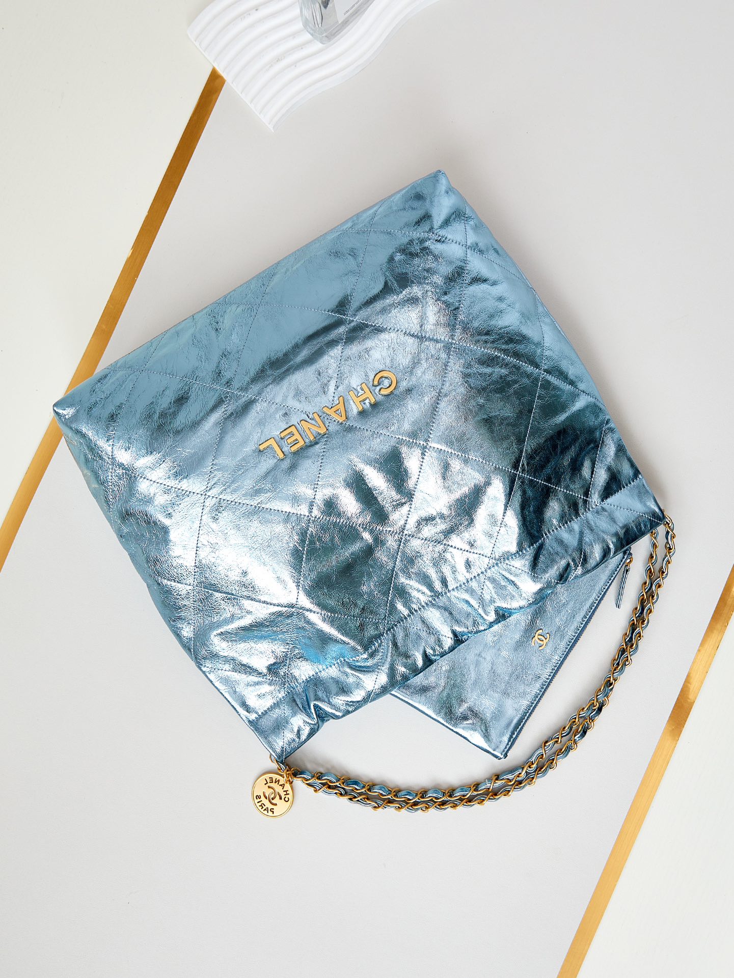 Chanel 10A Handbag Shoulder Bag Top Mirror Quality Version 22 bag AS3261