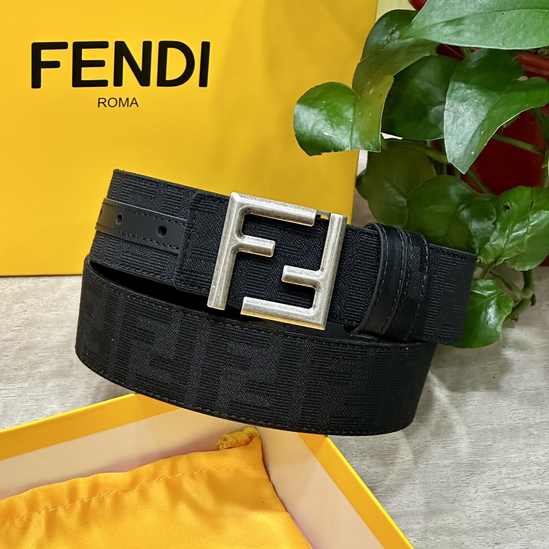 Fendi Leather Belts 1:1 Mirror Version