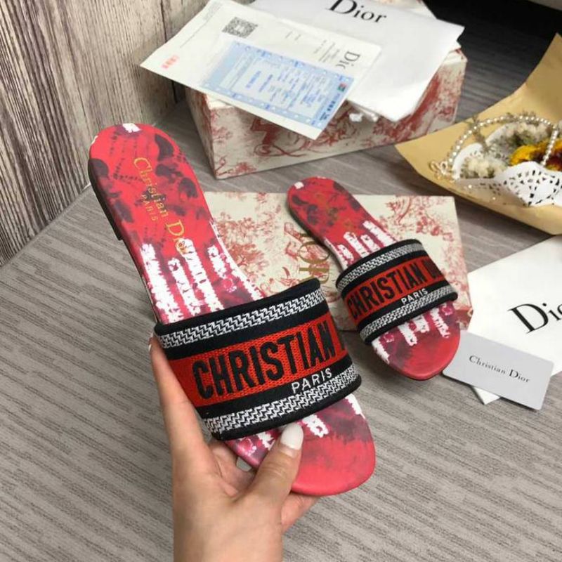 Dior DWAY Slide Slipper Sandals (Replica)