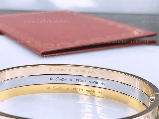 Copy Cartier Love Bracelet SM with 6 Diamonds Pink Gold B6047617 1:1 Version