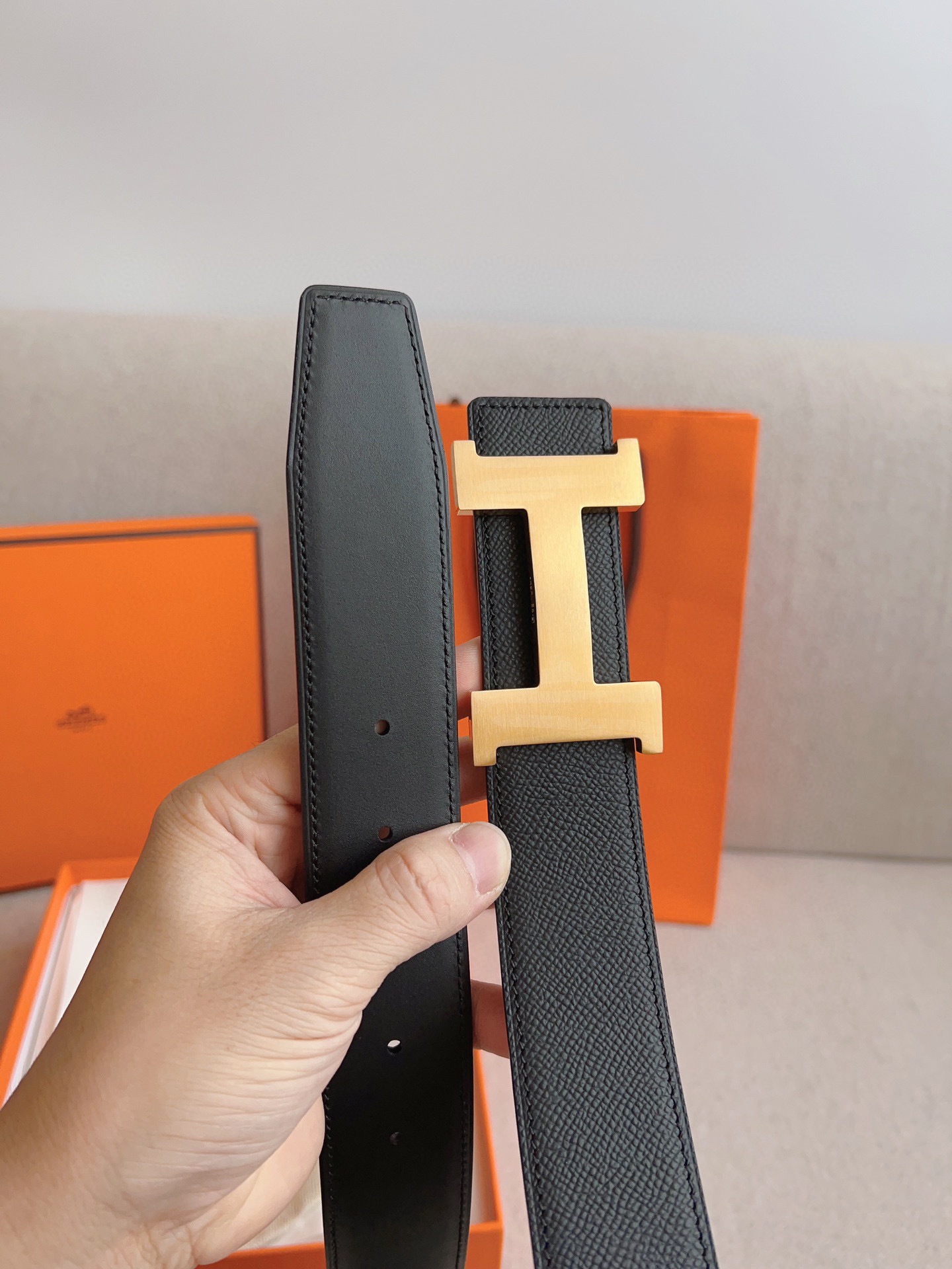 Hermes Leather Belts 1:1 Mirror Version
