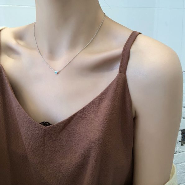 Tiffany Elsa Necklace Dupe, Three Style Diamonds