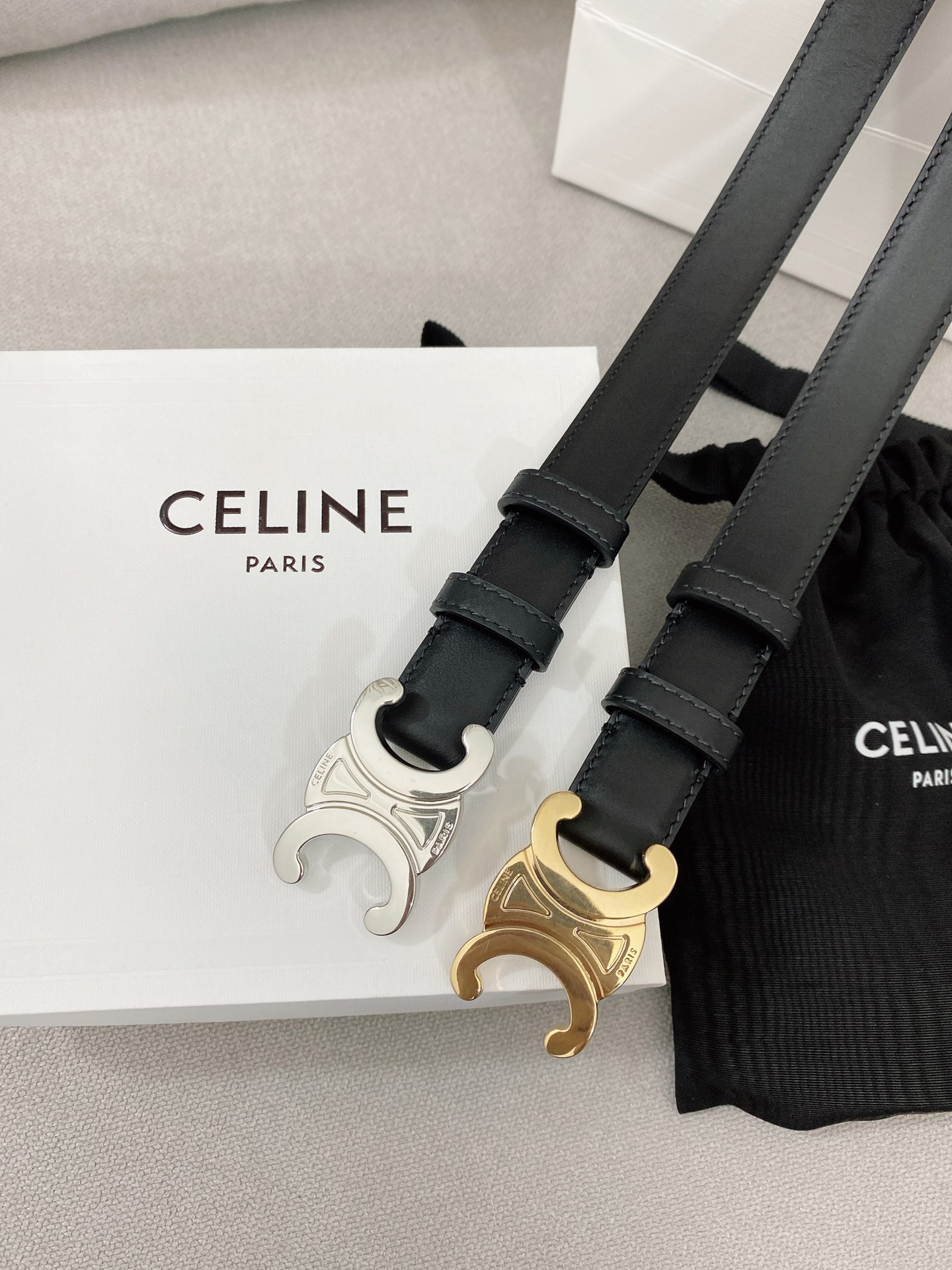 Celine Leather Belts 1:1 Mirror Version