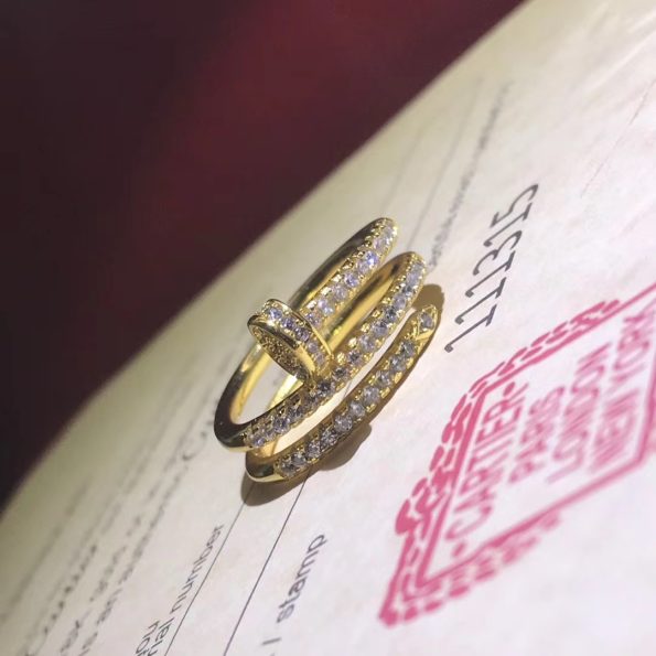 Nail Ring Dupe, Full Diamonds