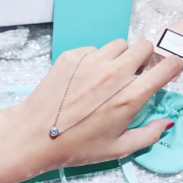 Tiffany Elsa Necklace Dupe, Three Style Diamonds