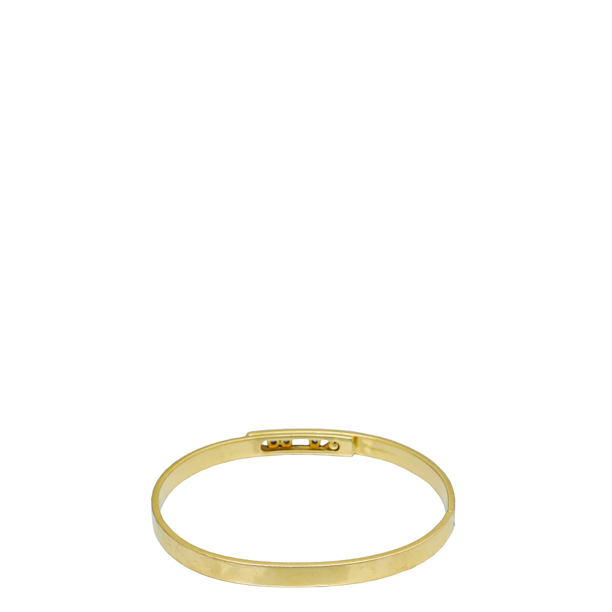 Messika 18K Yellow Gold Move Noa Pavé Diamond SM Small Bangle 17