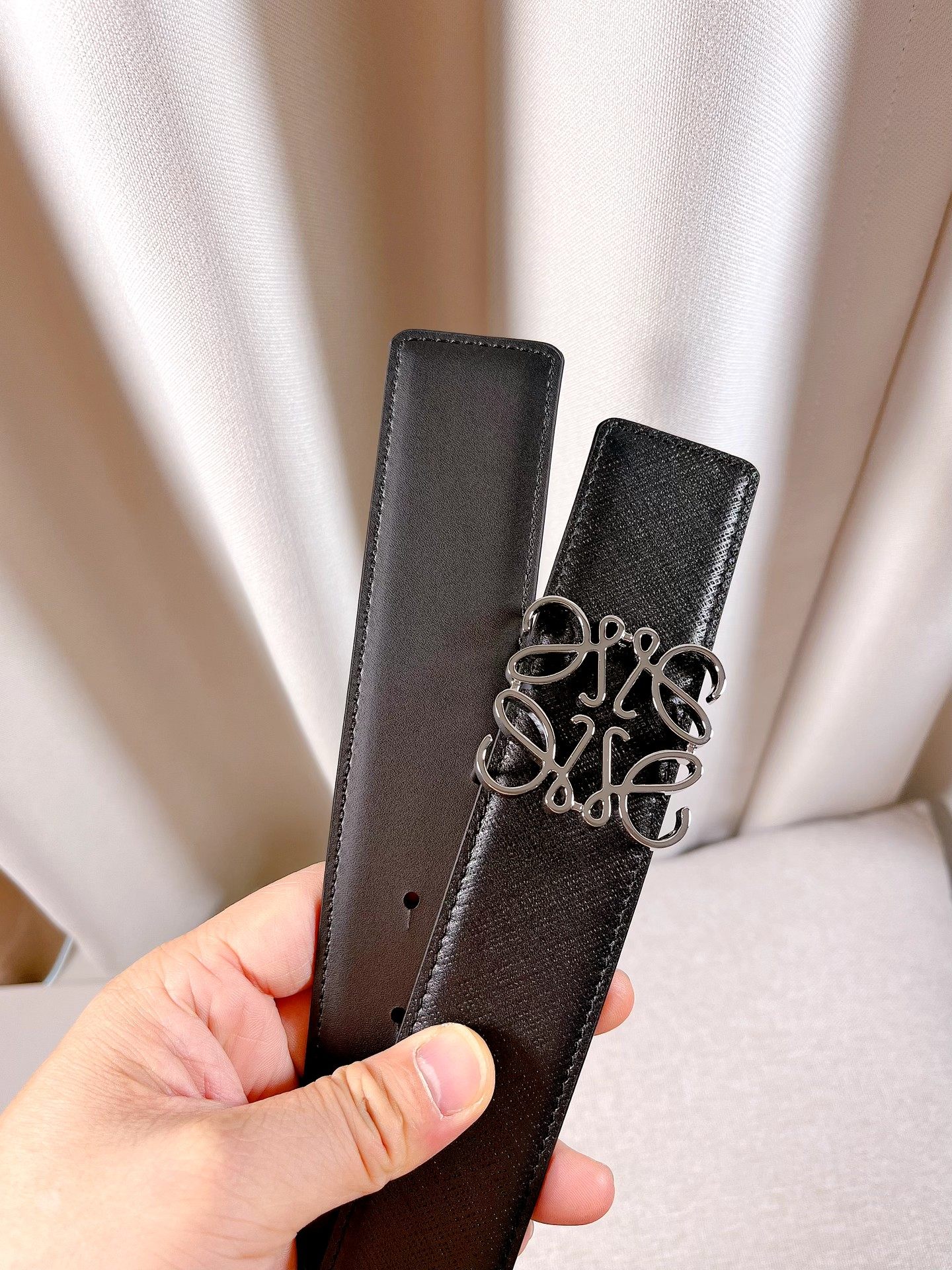 Loewe Leather Belts 1:1 Mirror Version