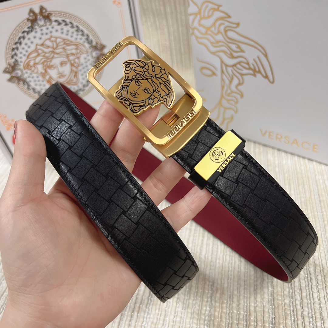 Versace Leather Belts 1:1 Mirror Version