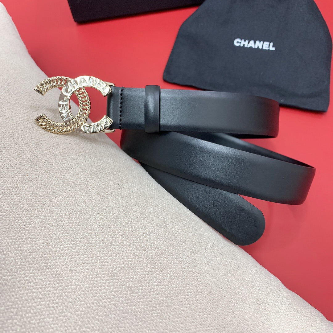 Chanel Leather Belts 1:1 Mirror Version