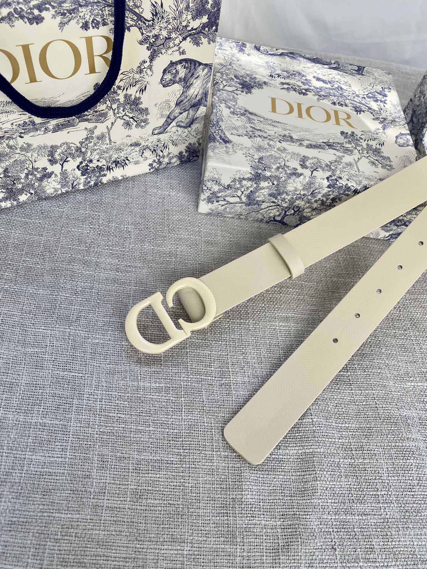 Dior Leather Belts 1:1 Mirror Version