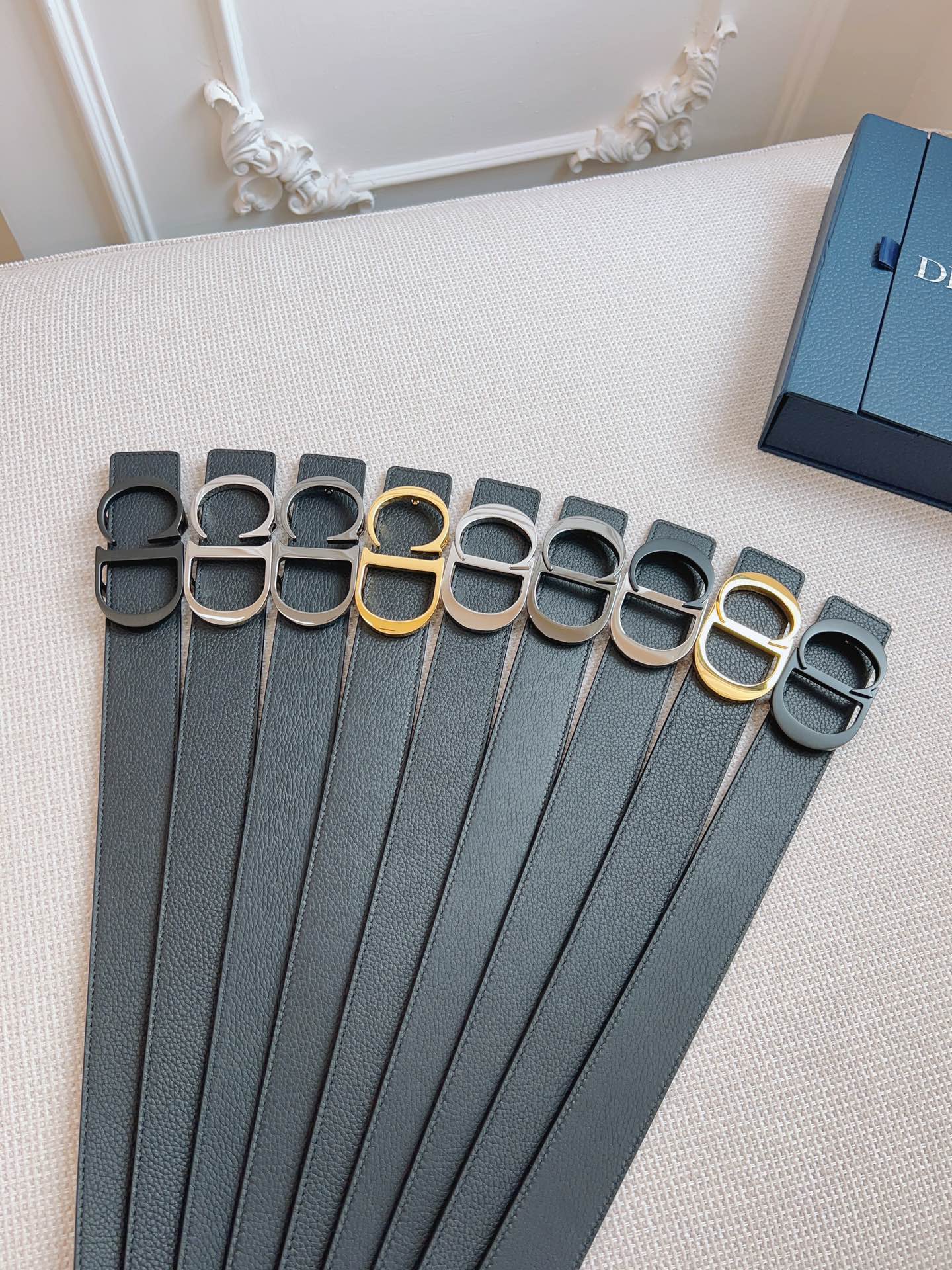 Dior Leather Belts 1:1 Mirror Version