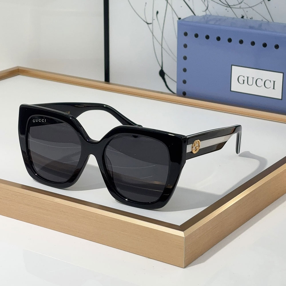 Gucci  Casual everything sunglasses Top quality （Replica）