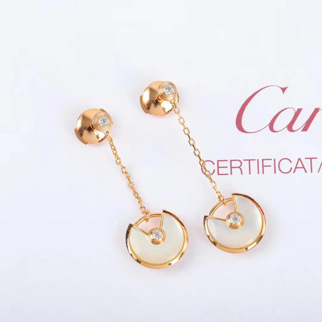 Amulette de Cartier Earrings with Diamonds