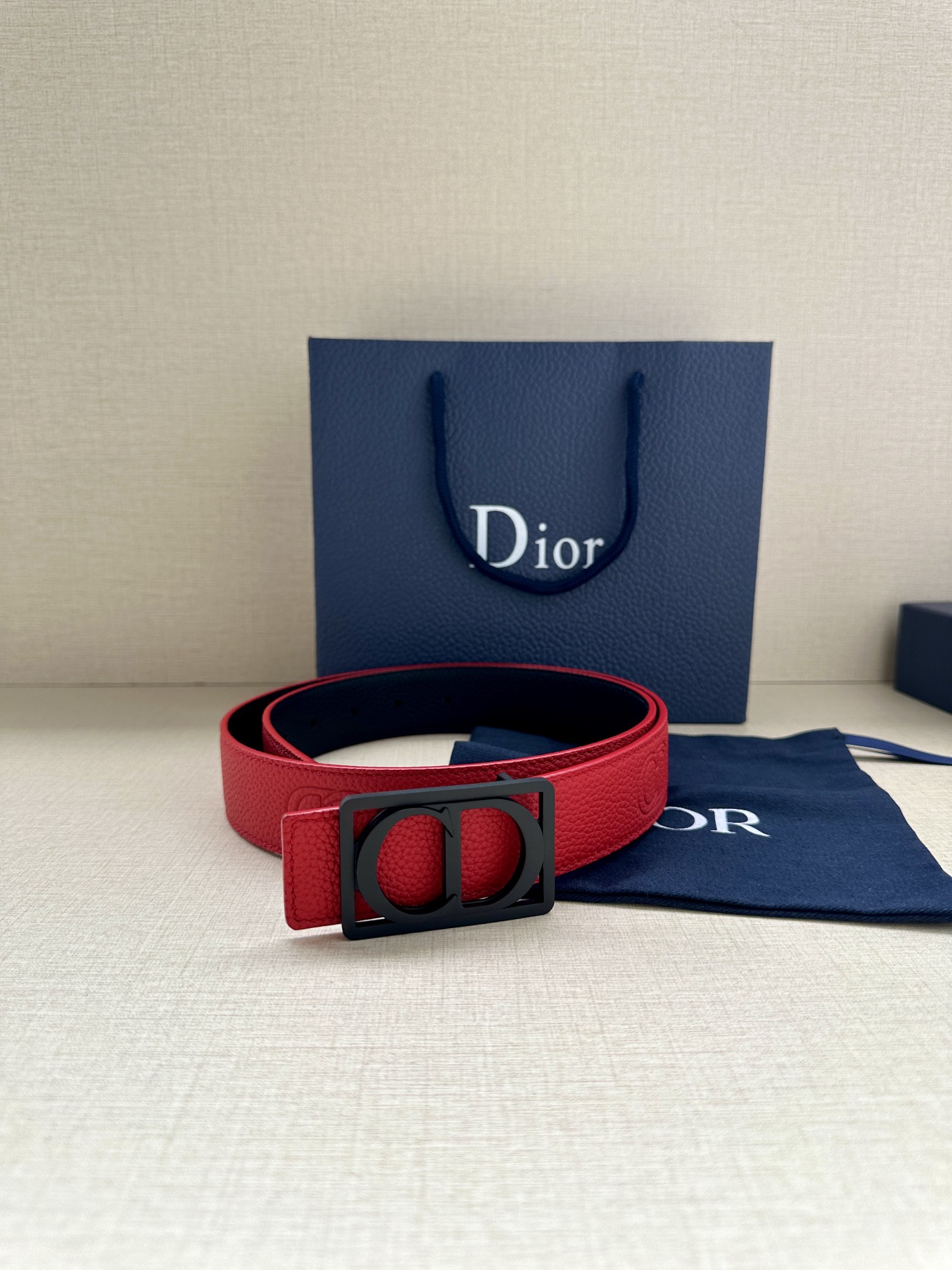 Dior Leather Belts 1:1 Mirror Version