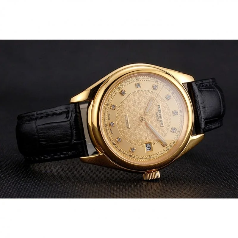 Calatrava Gold & Diamond Dial 37 mm, Yellow Gold Plated