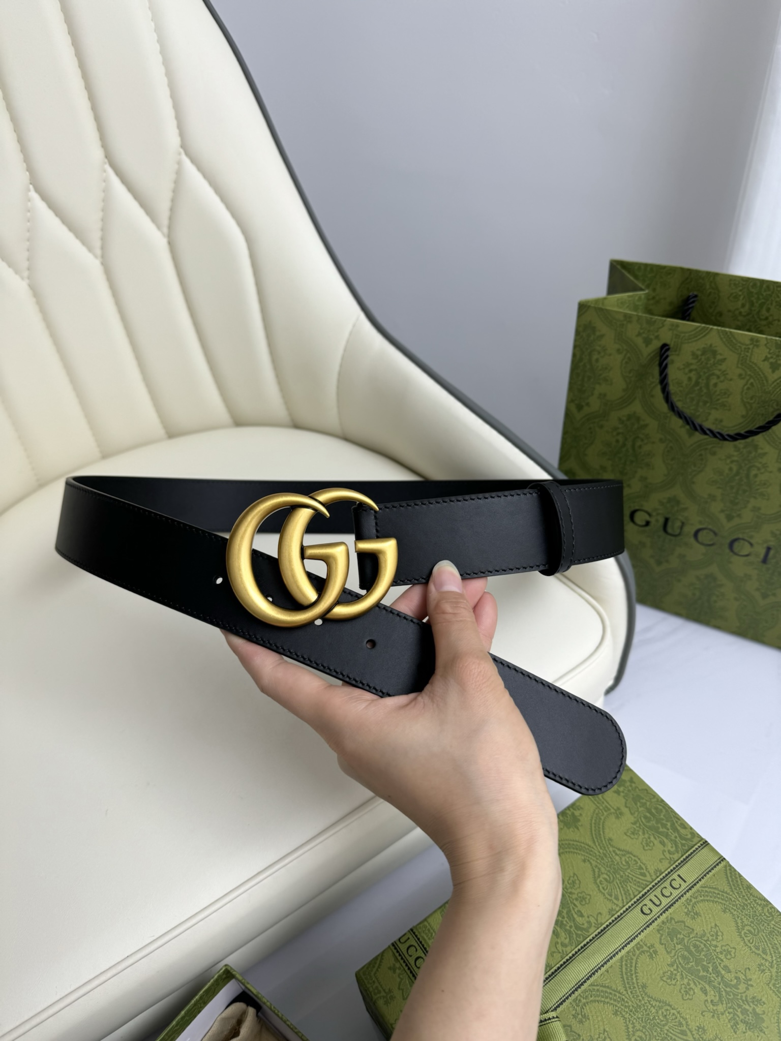 Gucci Leather Belts 1:1 Mirror Version