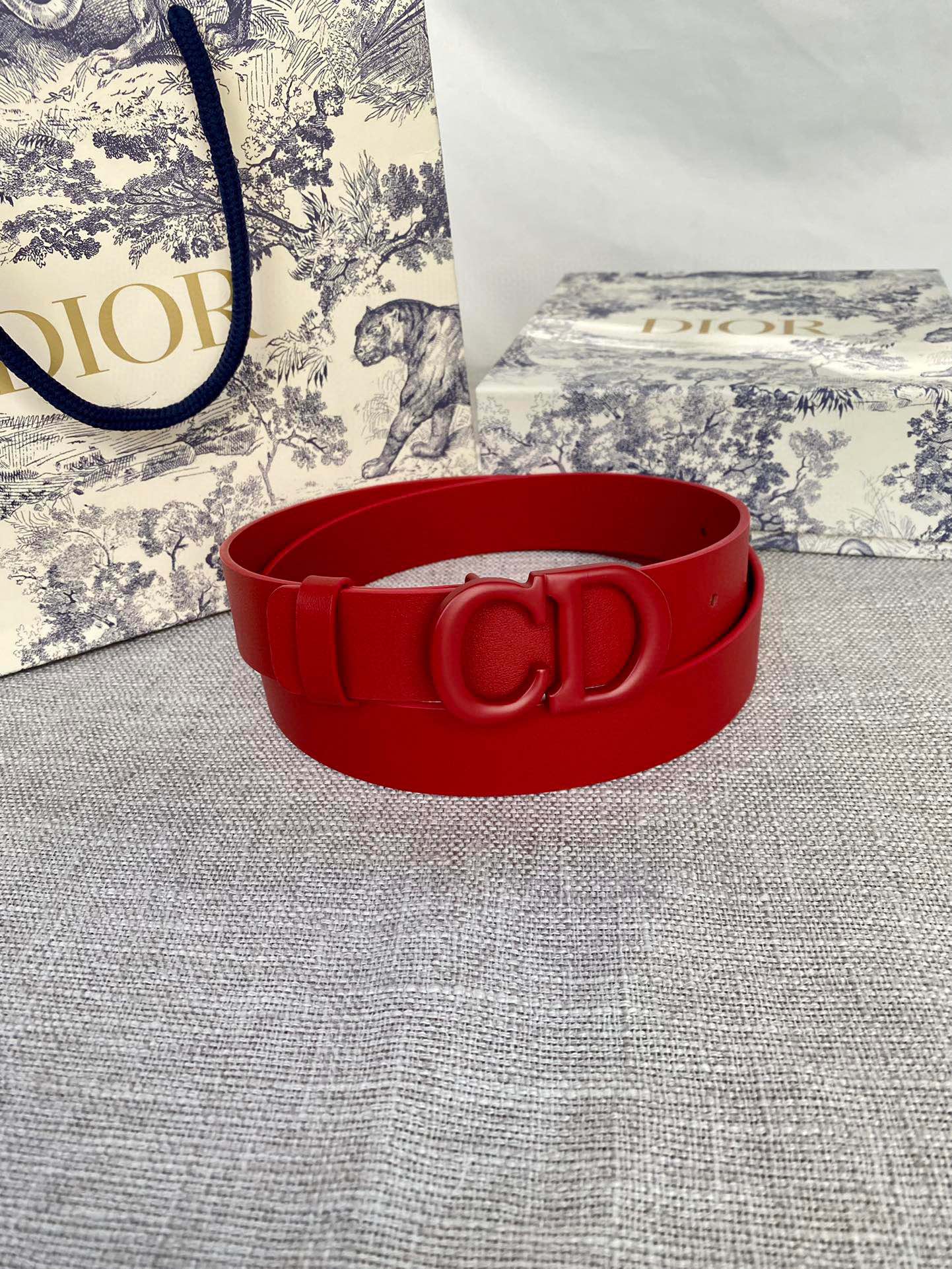 Dior Leather Belts 1:1 Mirror Version