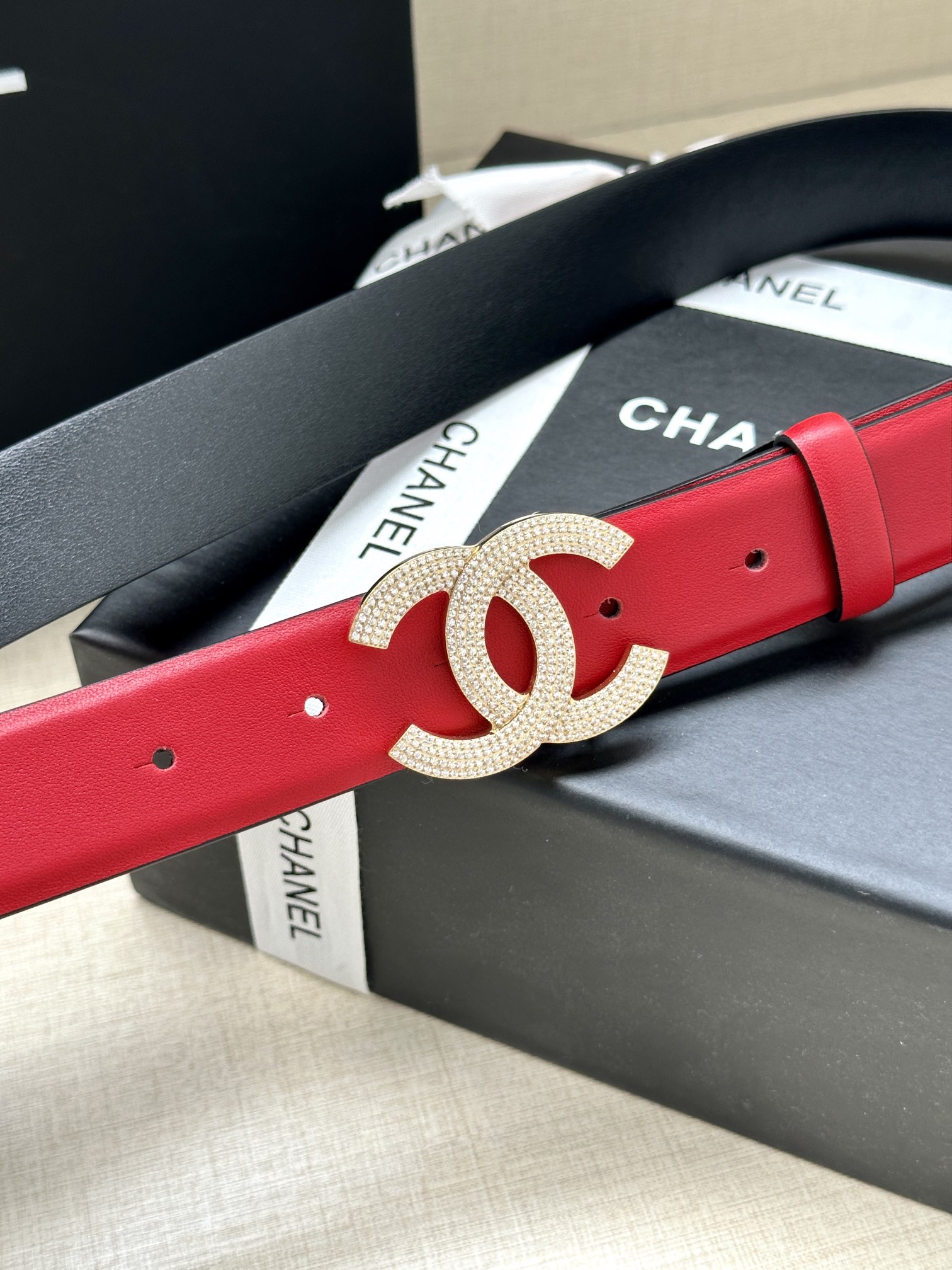 Chanel Leather Belts 1:1 Mirror Version