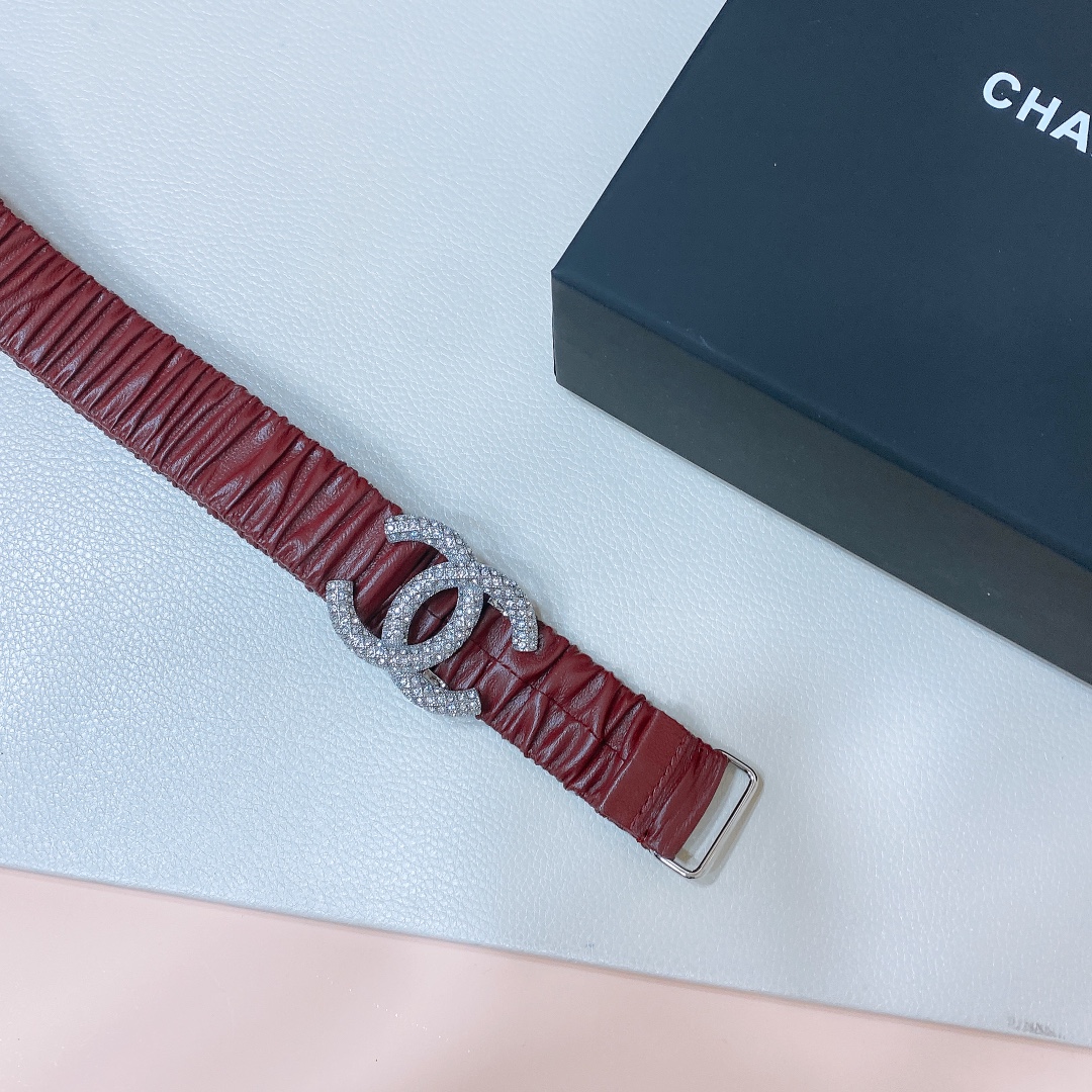 Chanel Leather Belts 1:1 Mirror Version