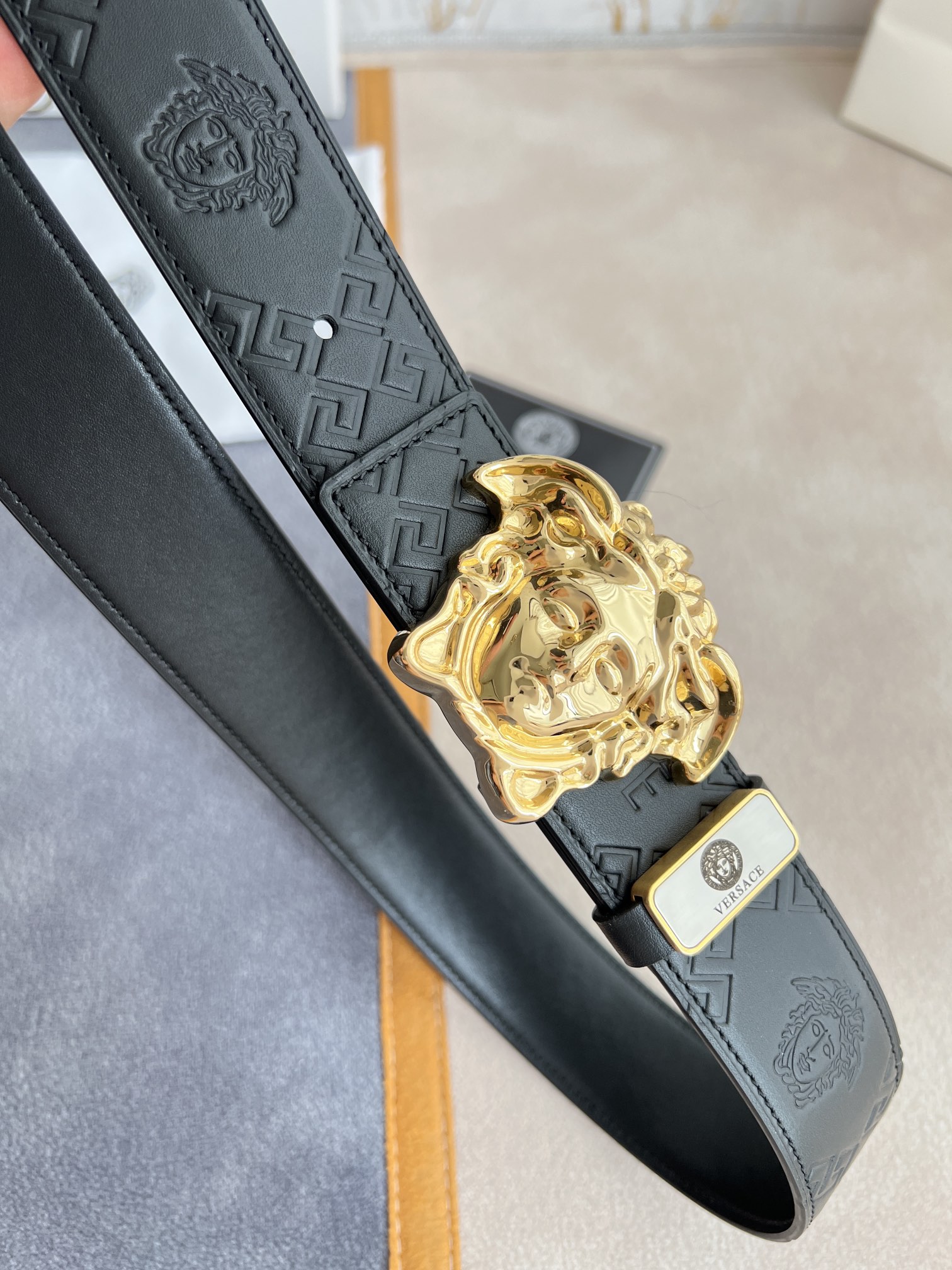 Versace Leather Belts 1:1 Mirror Version