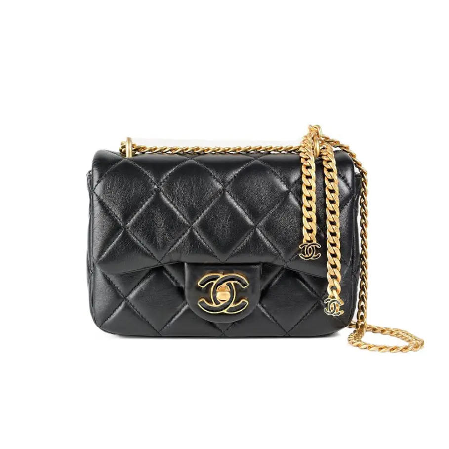 Chanel CC CF Enamel Buckle Bag(Replica)
