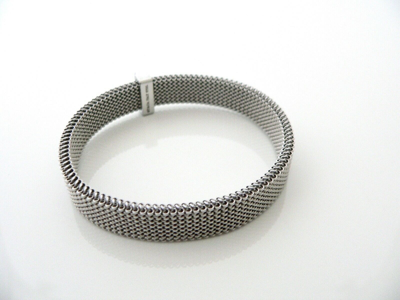 Tiffany & Co Galaxy Charm Steel Stretch Bracelet Bangle Love Gift Cool Excellent