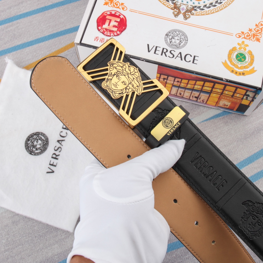 Versace Leather Belts 1:1 Mirror Version