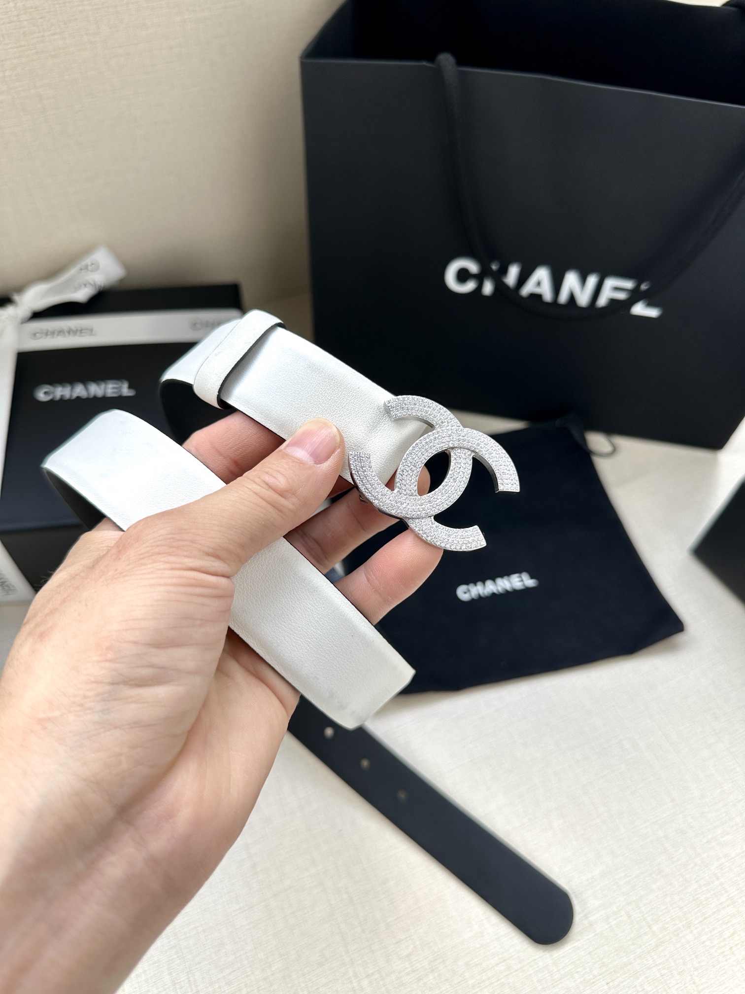 Chanel Leather Belts 1:1 Mirror Version