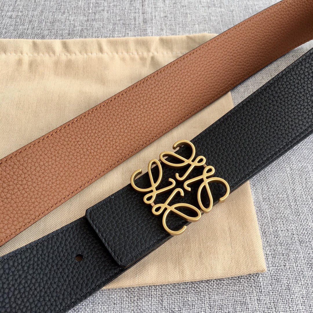 Loewe Leather Belts 1:1 Mirror Version