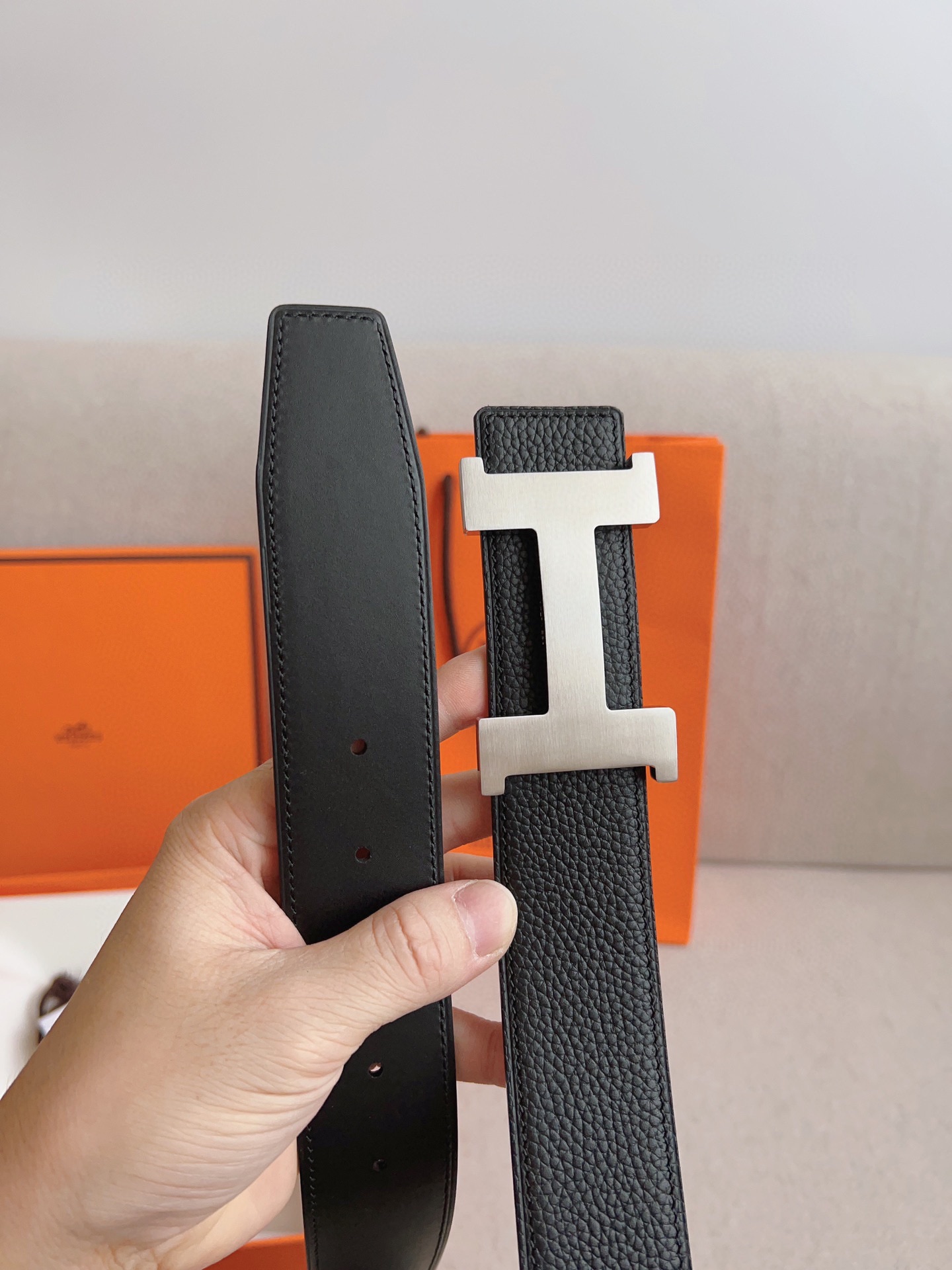 Hermes Leather Belts 1:1 Mirror Version