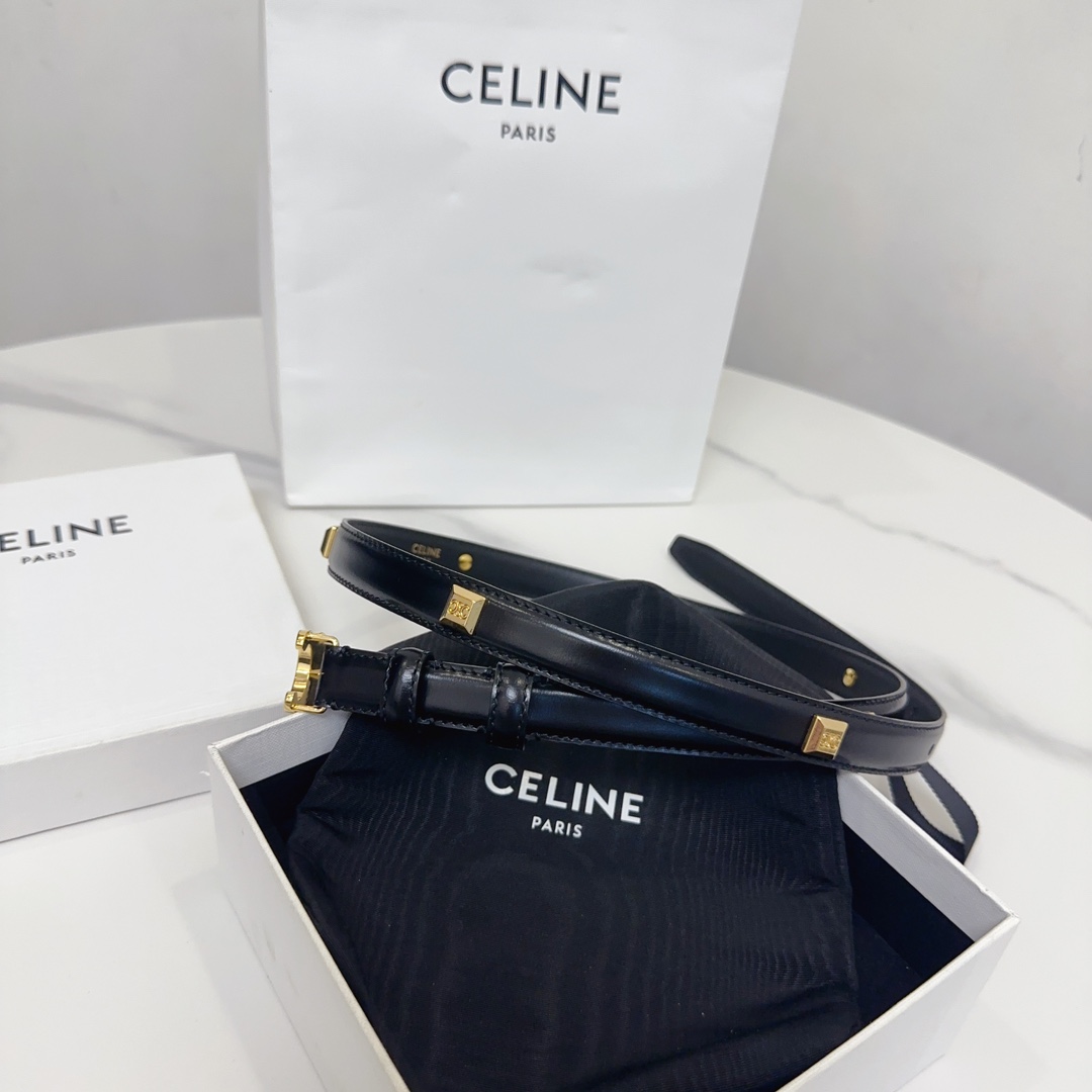 Celine Leather Belts 1:1 Mirror Version