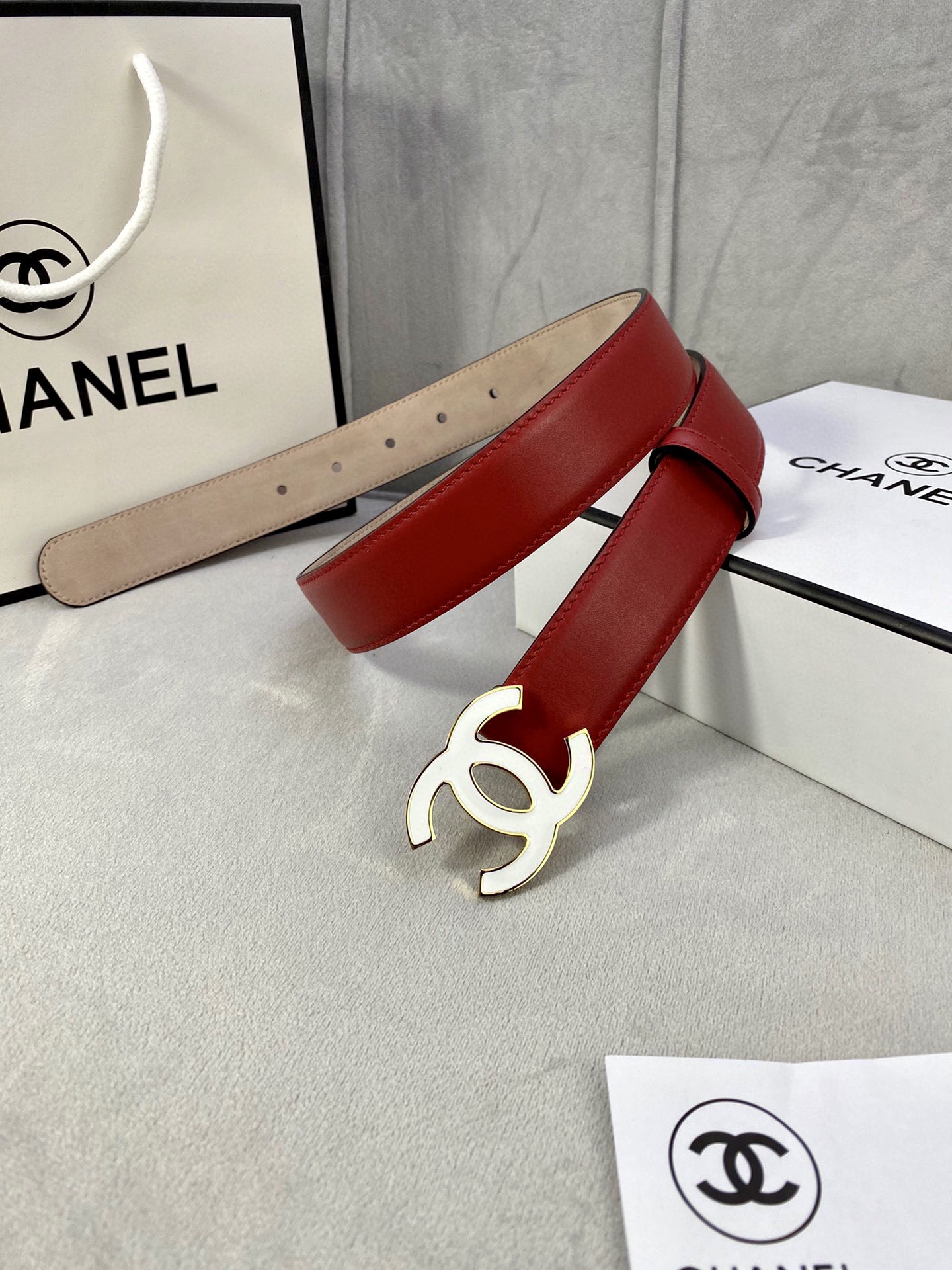 Chanel Leather Belts 1:1 Mirror Version