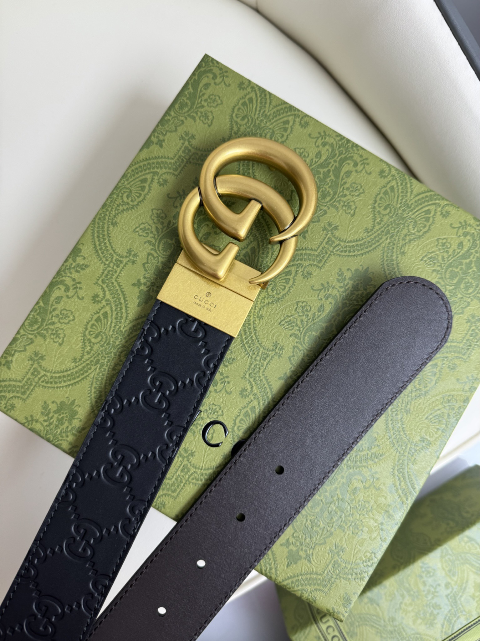 Gucci Leather Belts 1:1 Mirror Version