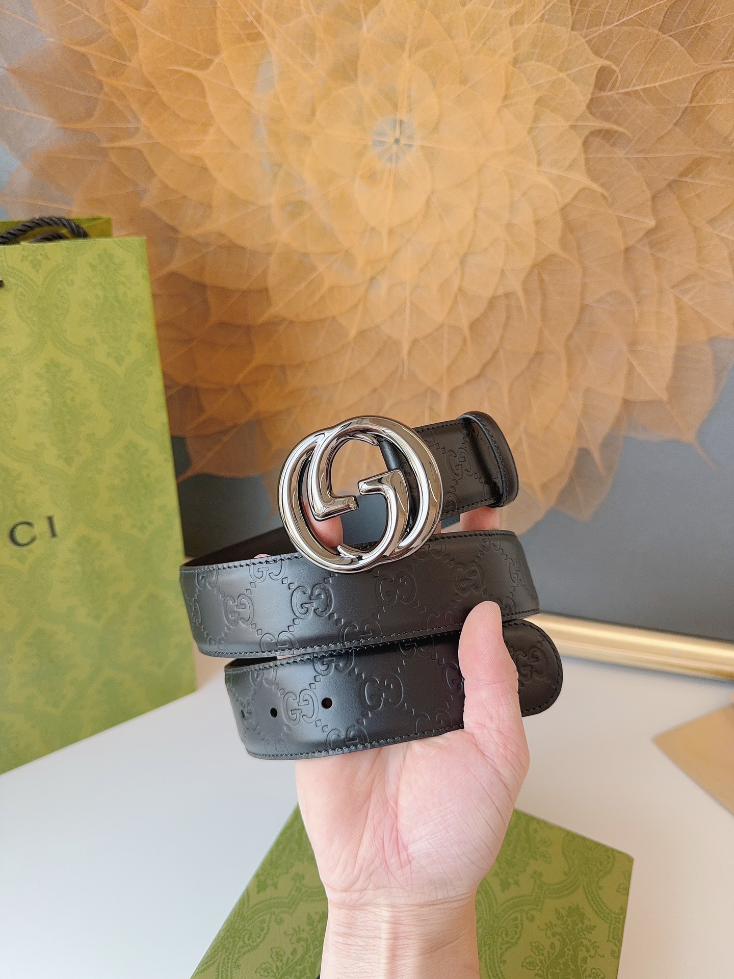 Gucci Leather Belts 1:1 Mirror Version
