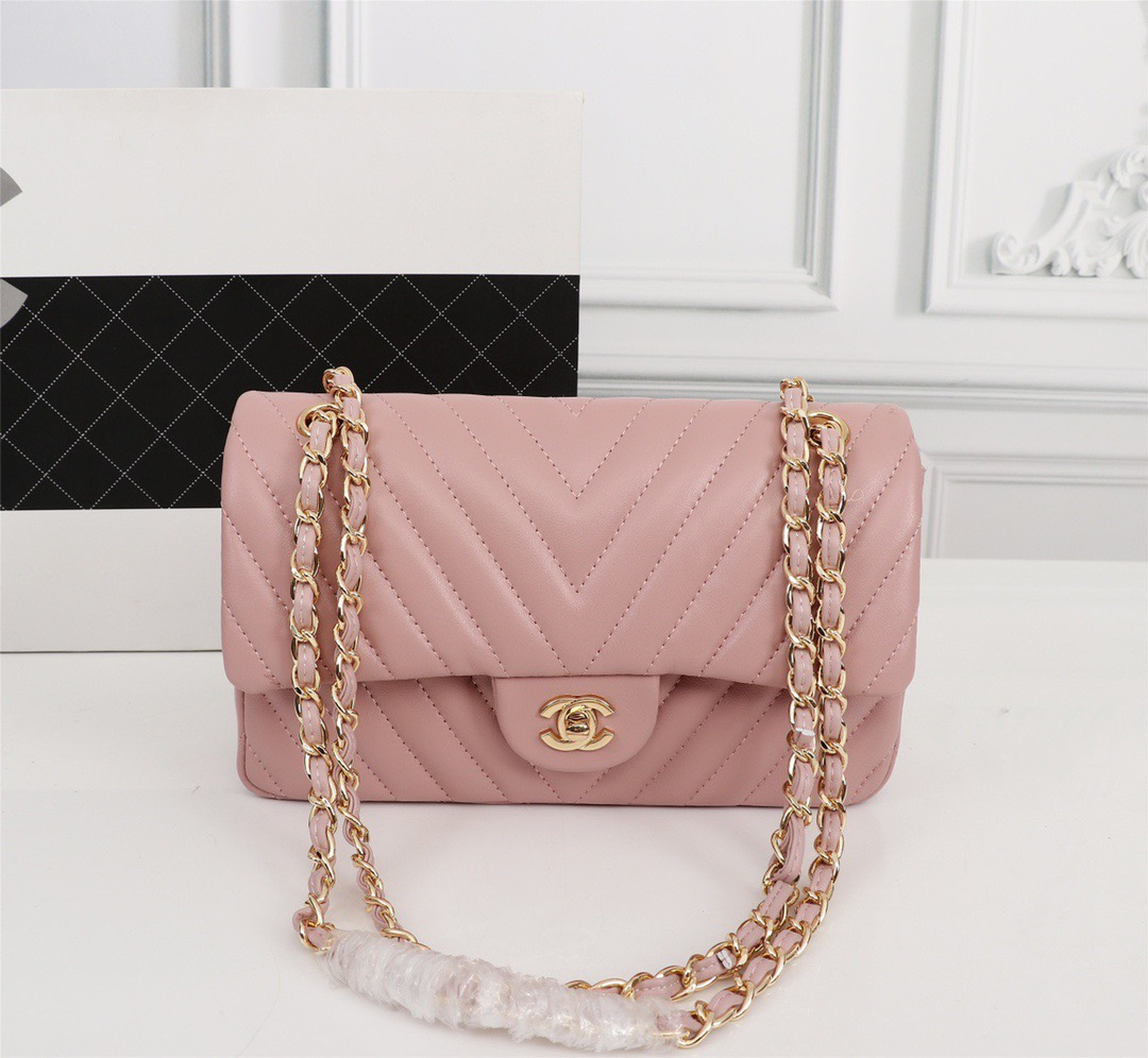 Chanel Clacssic Flap CF Chain Shoulder Strap Bag (Replica）
