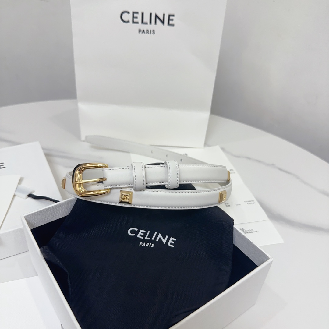 Celine Leather Belts 1:1 Mirror Version