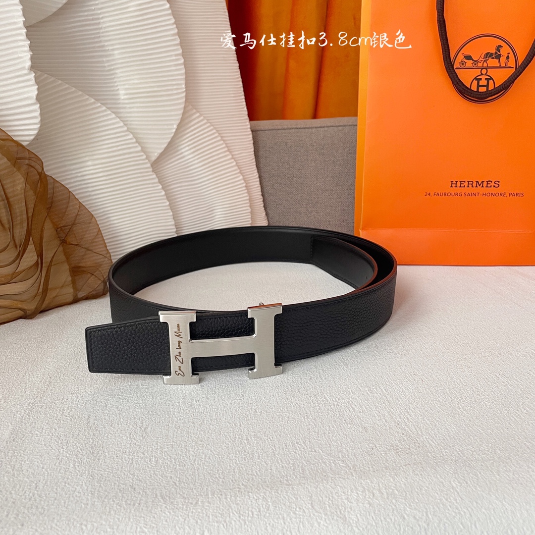 Hermes Leather Belts 1:1 Mirror Version