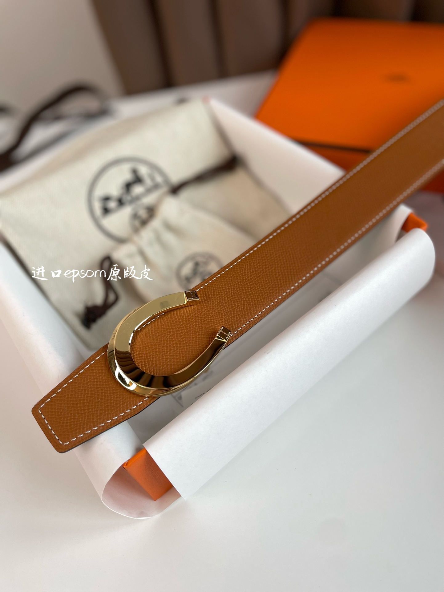 Hermes Leather Belts 1:1 Mirror Version