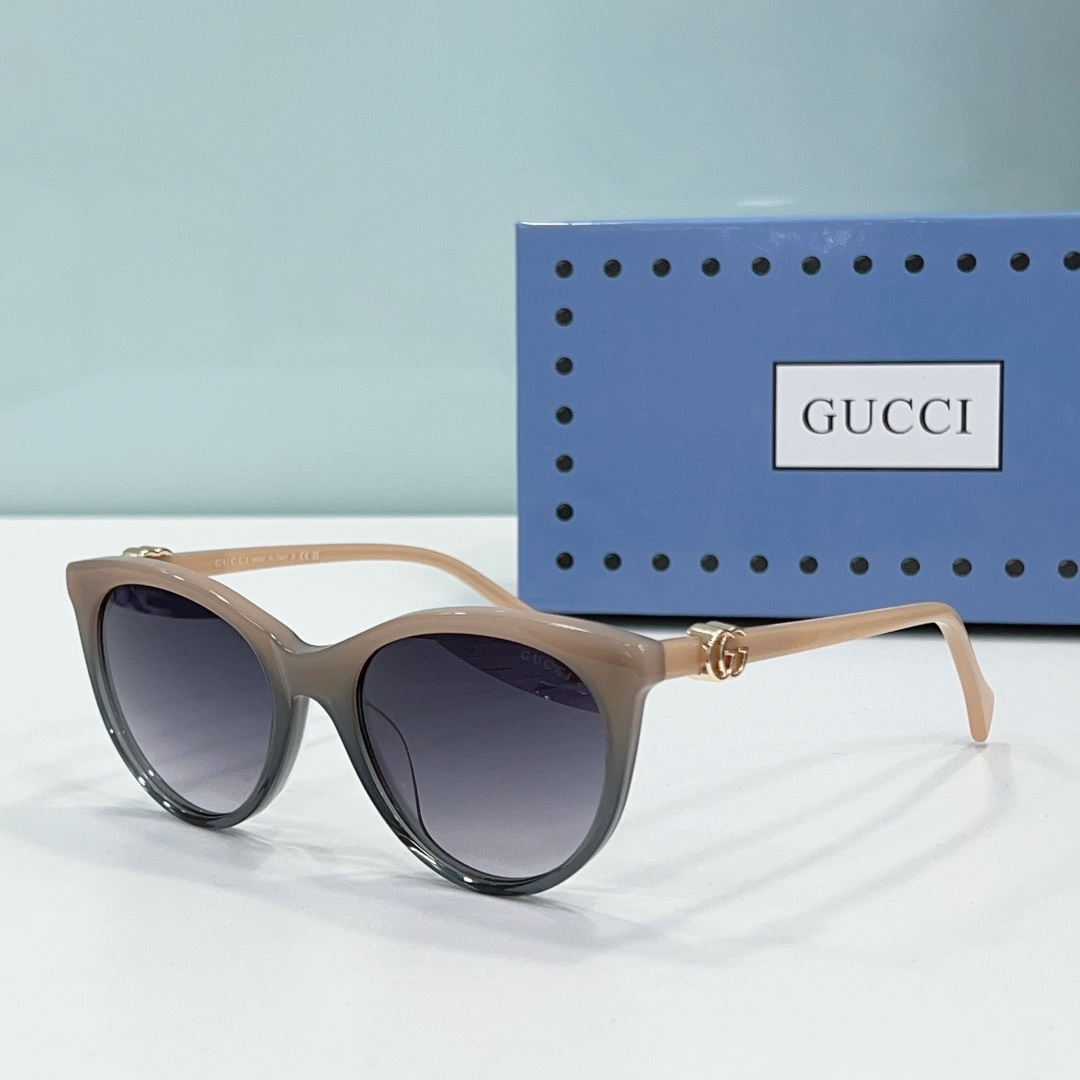 Gucci  Mirror leg Double G Logo  sunglasses Top quality （Replica）