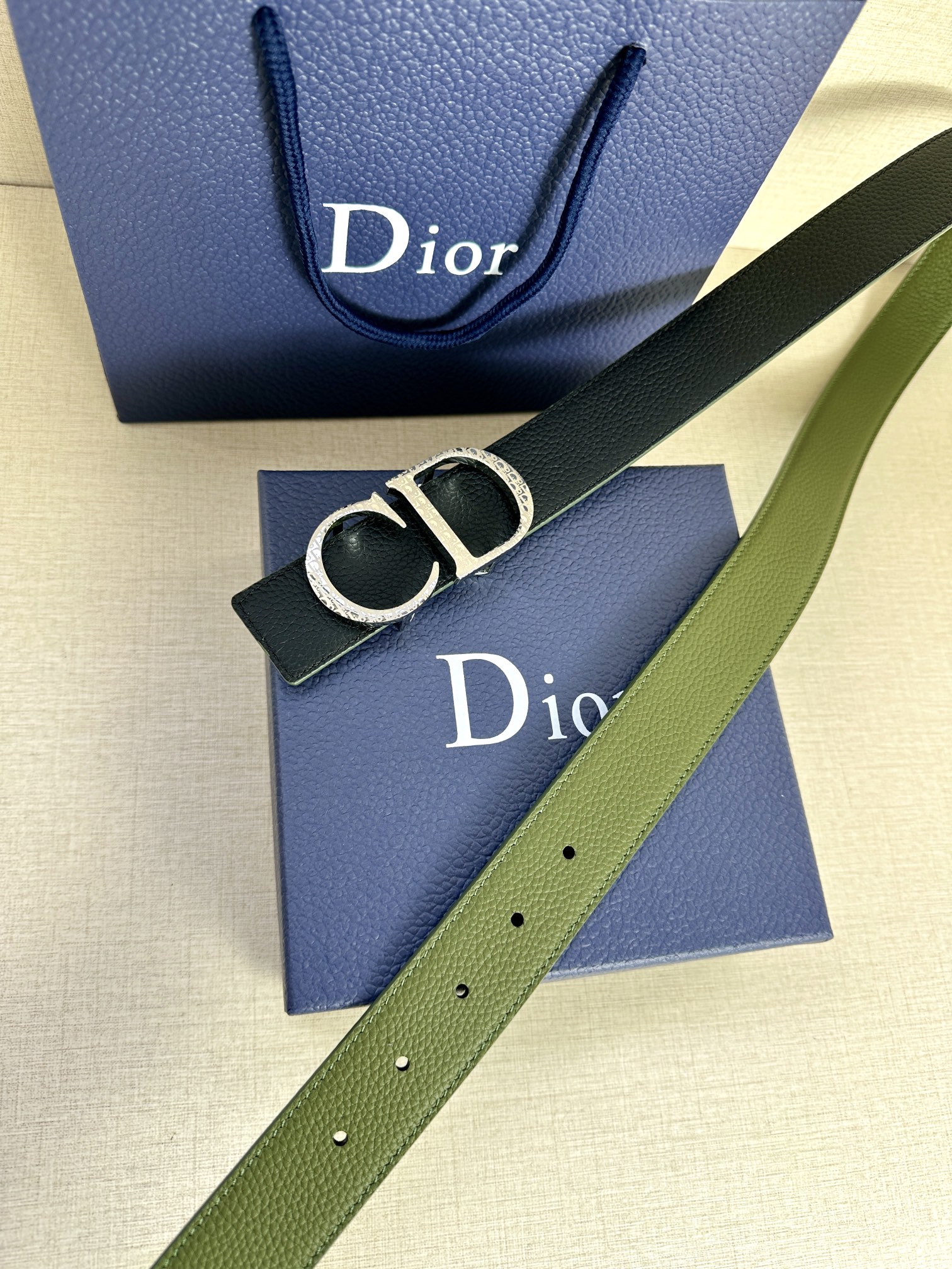 Dior Leather Belts 1:1 Mirror Version
