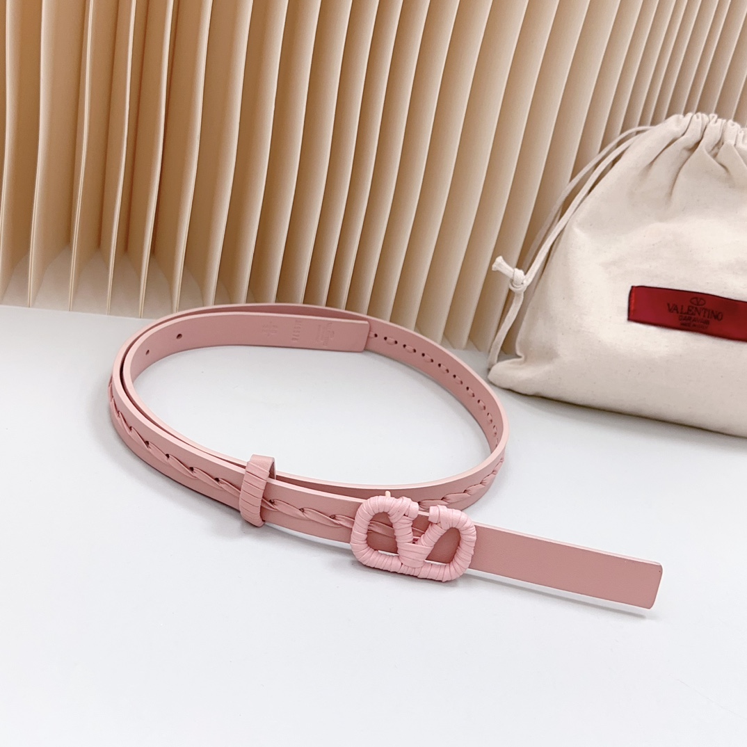 Valentino Leather Belts 1:1 Mirror Version