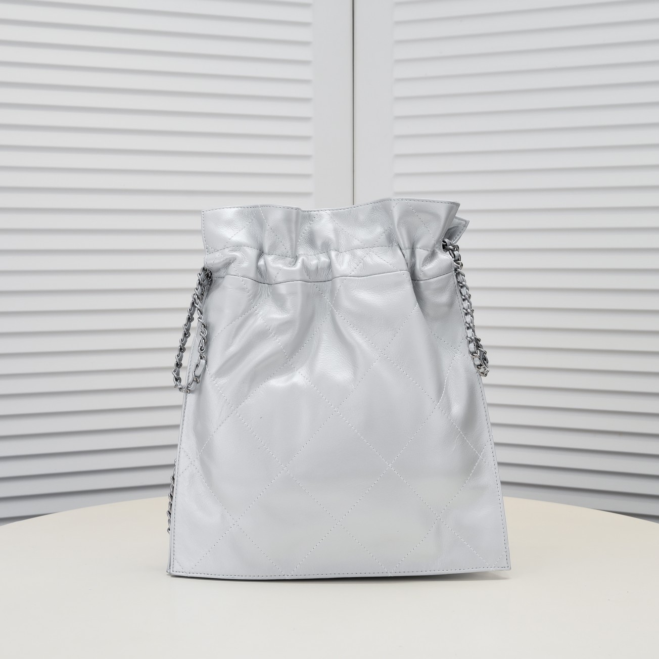 Chanel Drawstring Trash Bag Shoulder Bag Handbag