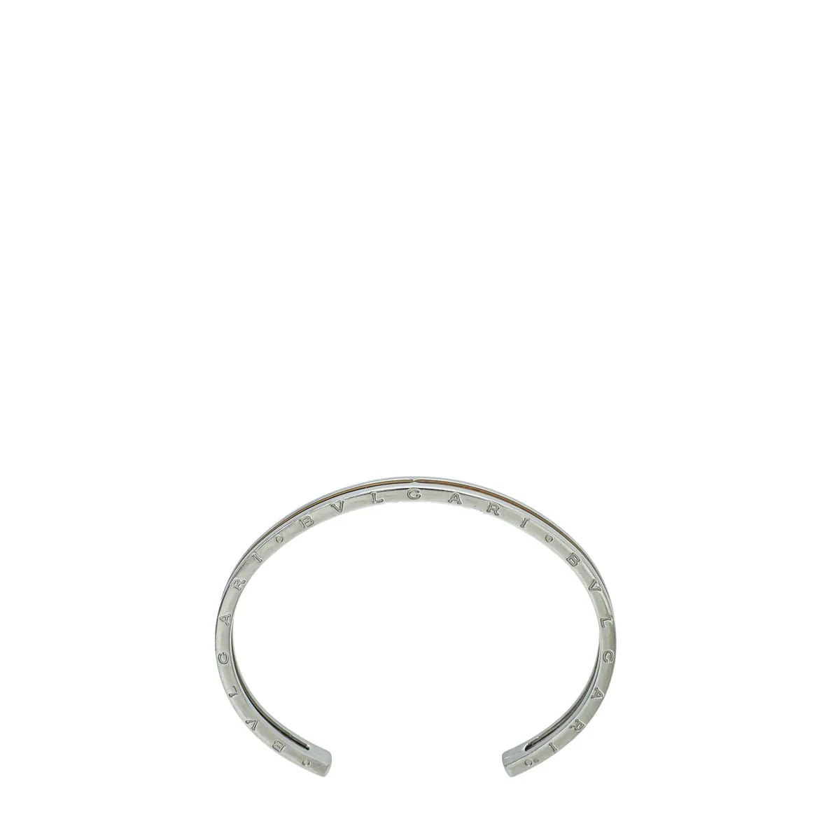 Bvlgari Steel & Gold B. Zero1 Cuff Bracelet