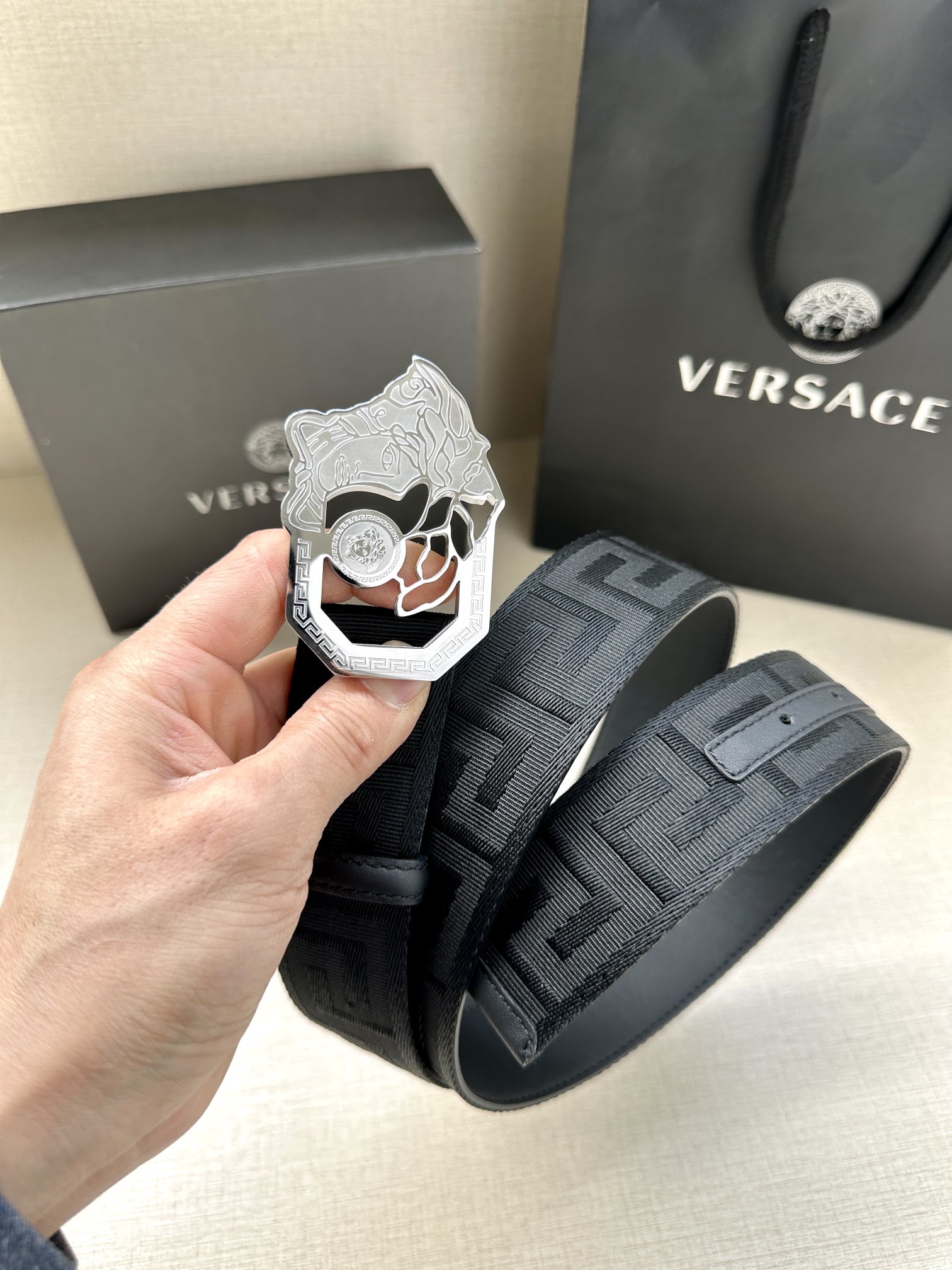 Versace Leather Belts 1:1 Mirror Version