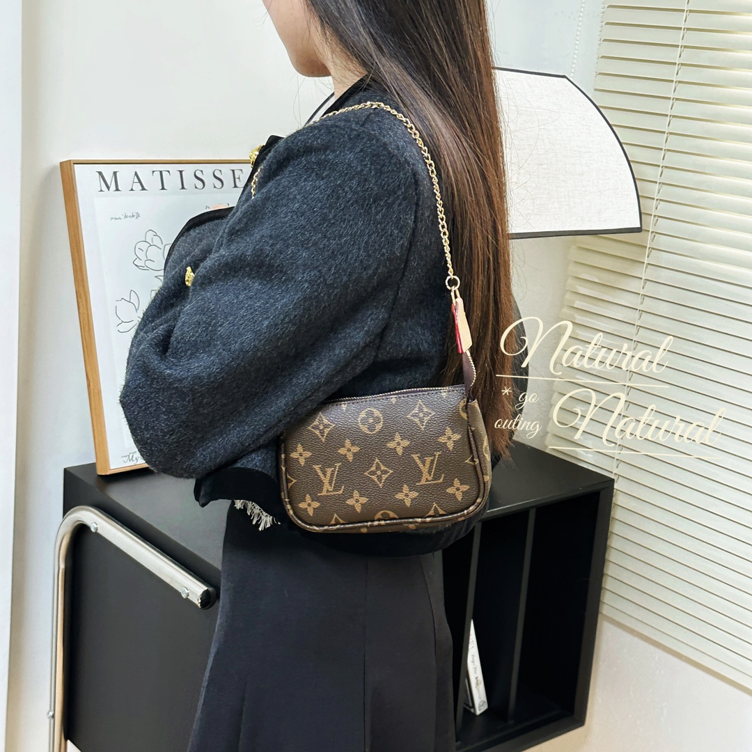 Louis Vuitton Multi Pochette Accessories Mini Bag Purse