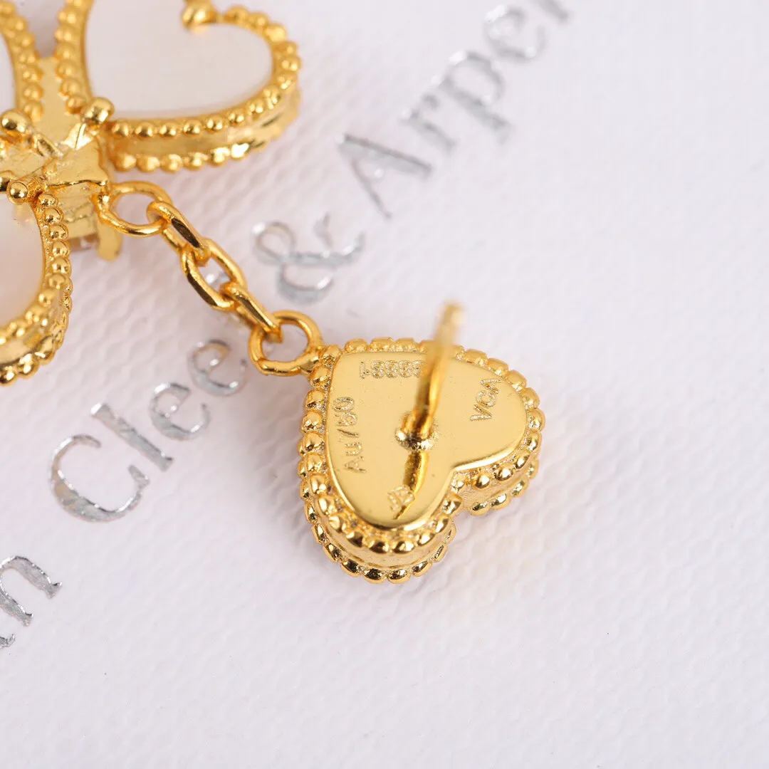 Van Cleef & Arpels Sweet Alhambra Effeuillage Earrings