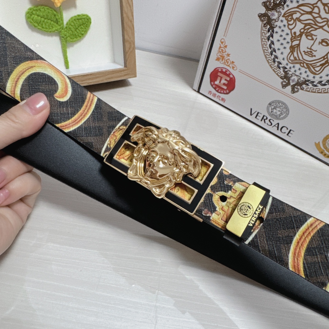 Versace Leather Belts 1:1 Mirror Version