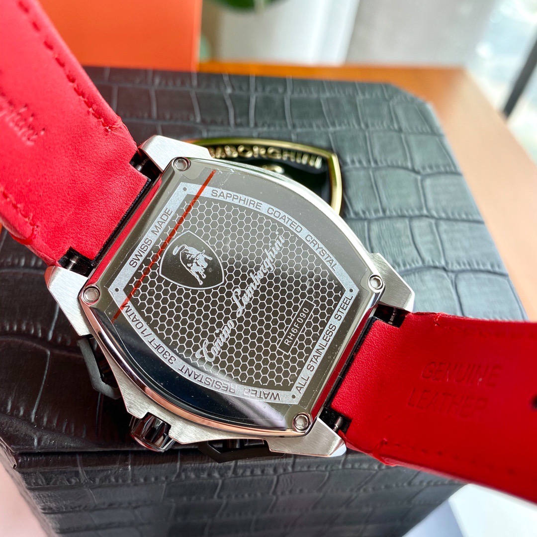 Tonino Lamborghini New Spyder Chronograph Black / Red