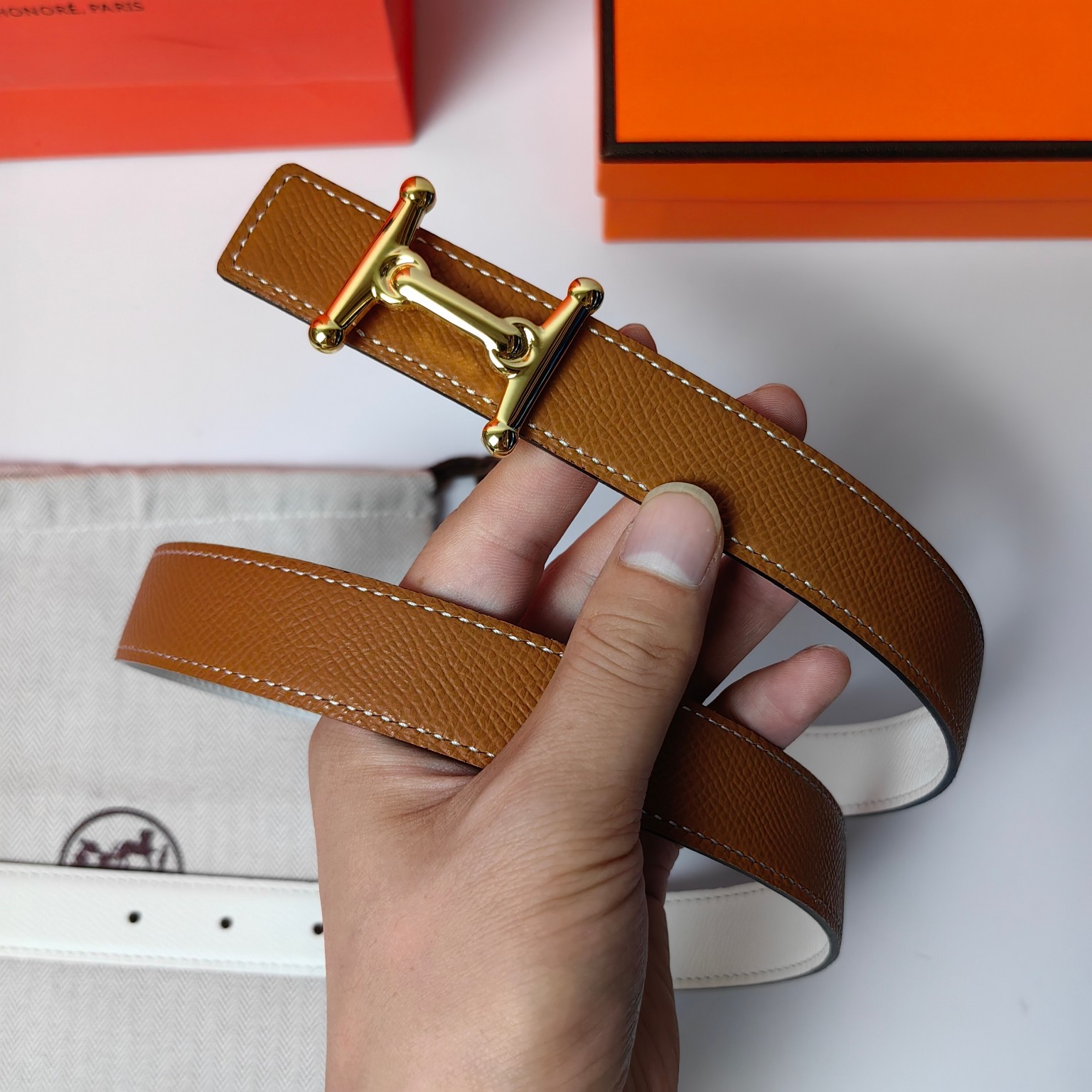 Hermes Leather Belts 1:1 Mirror Version
