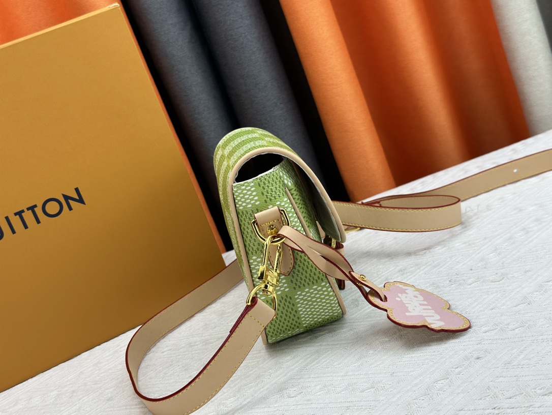 Louis Vuitton Montsouris Small Messenger Bag M40665 Shoulder Bag Handbag